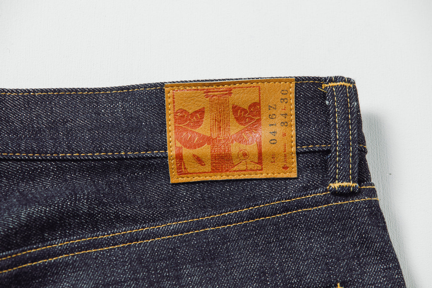 0416SZ 15.5oz denim straight fit