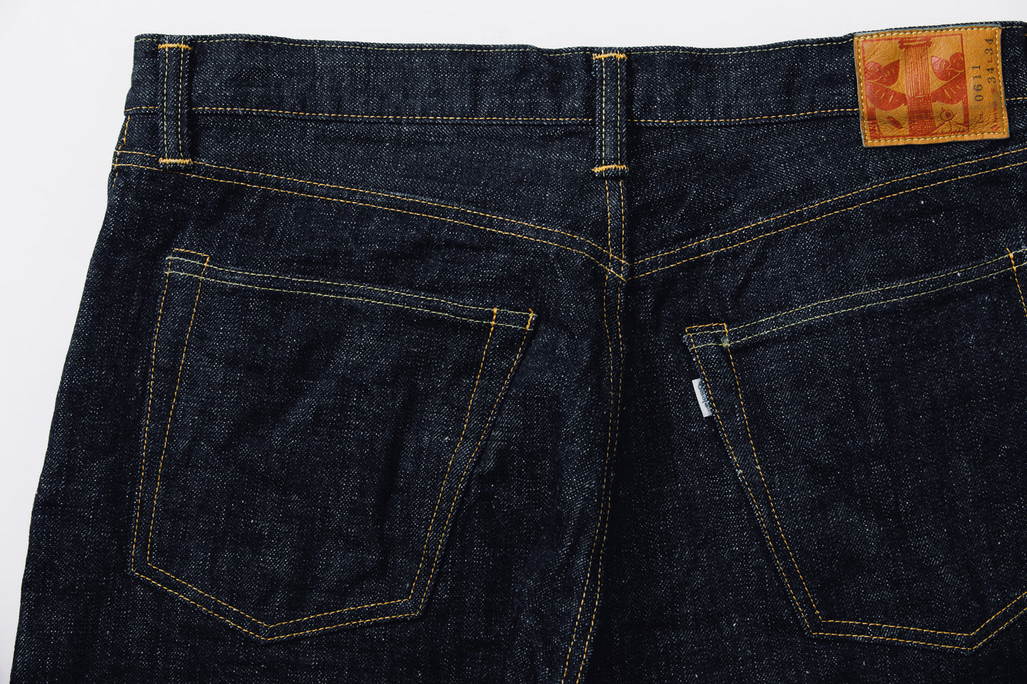 0611 15.5oz SLUB-NEP DENIM RELAX FIT BUTTON FLY