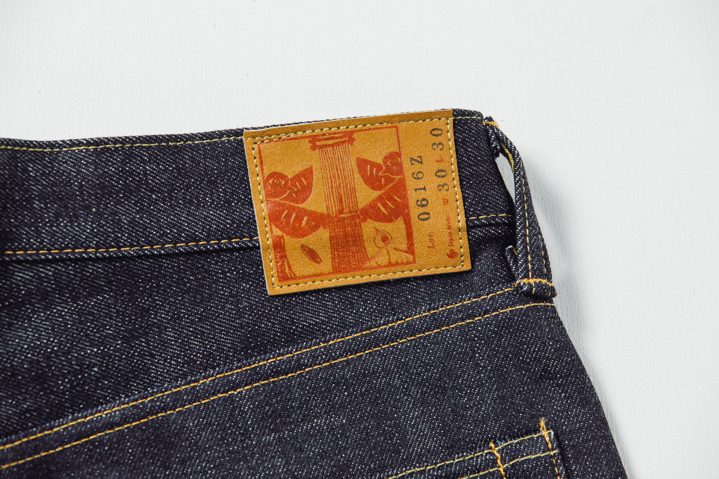 0616SZ 15.5oz DENIM RELAX FIT ZIPPER FLY