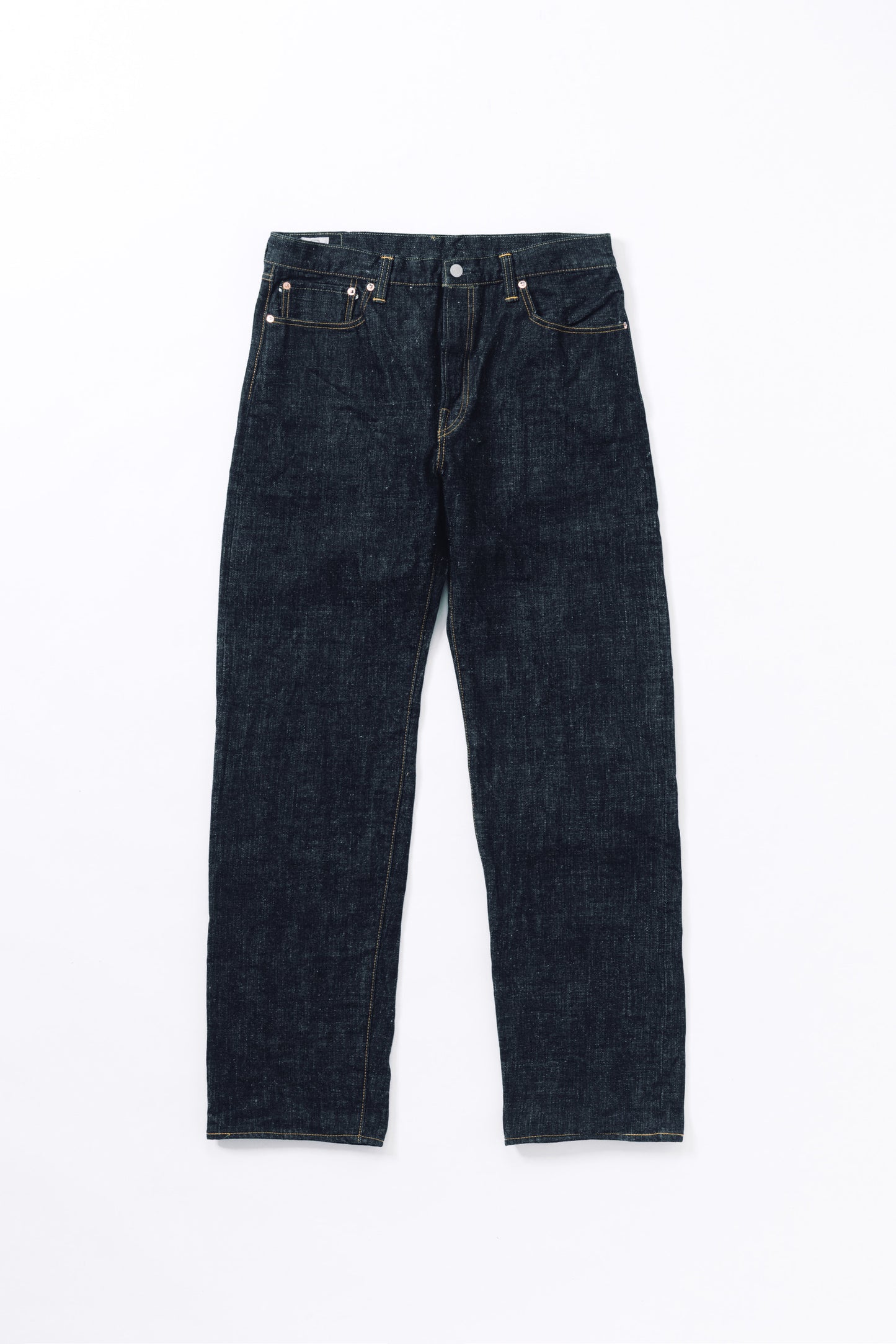 0811 15.5oz SLUB-NEP DENIM LOOSE FIT BUTTON FLY