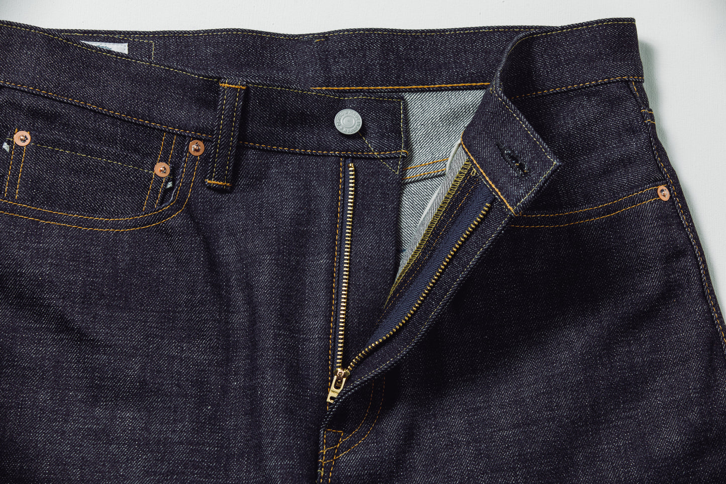 0416SZ 15.5oz denim straight fit