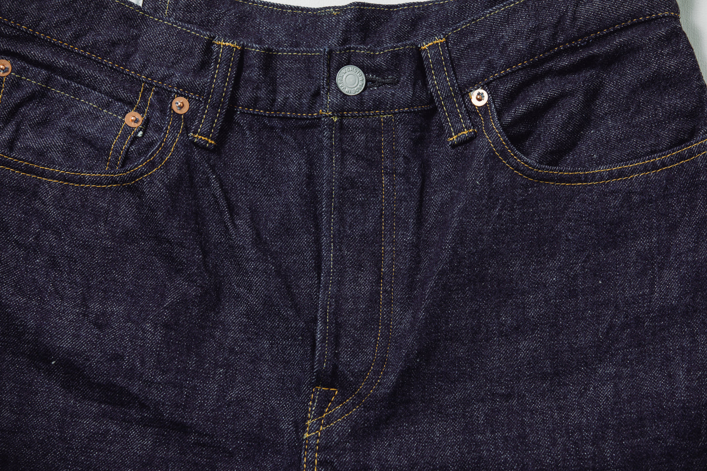 0415 13.5oz DENIM STRAIGHT FIT BUTTON FLY