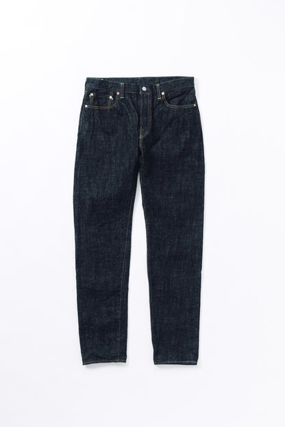 0411 15.5oz SLUB-NEP DENIM STRAIGHT FIT BUTTON FLY
