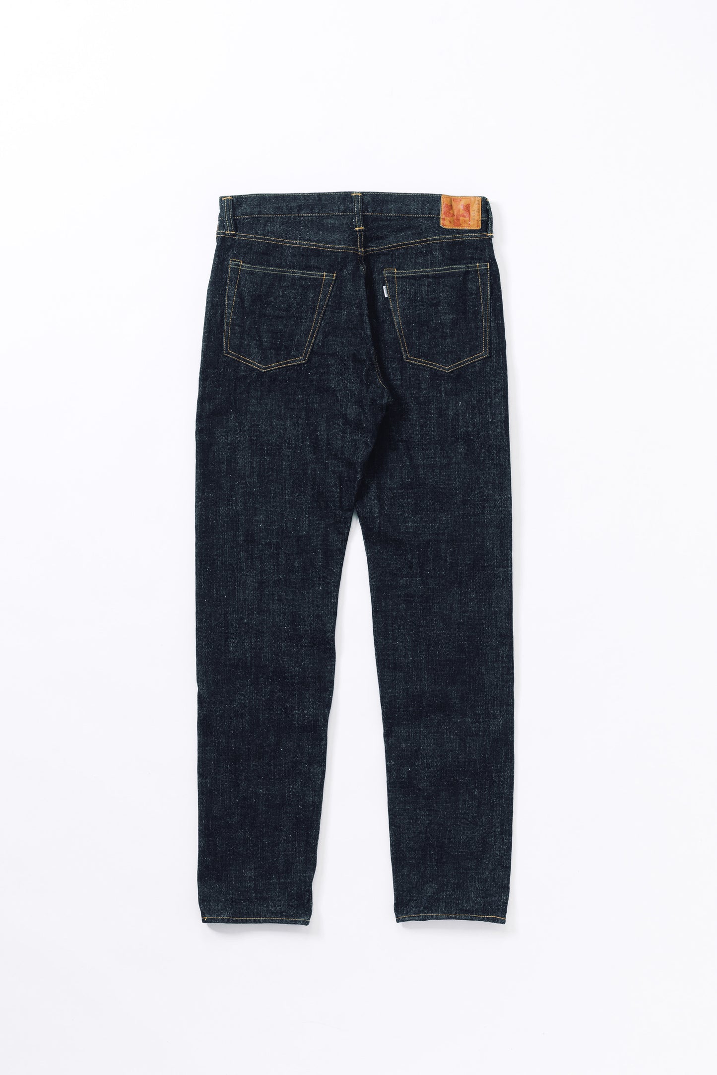 0411 15.5oz SLUB-NEP DENIM STRAIGHT FIT BUTTON FLY