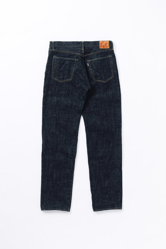 0611 15.5oz SLUB-NEP DENIM RELAX FIT BUTTON FLY