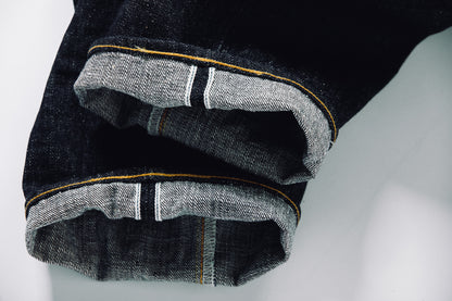 0611 15.5oz SLUB-NEP DENIM RELAX FIT BUTTON FLY
