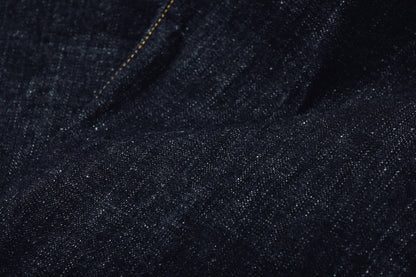 0611 15.5oz SLUB-NEP DENIM RELAX FIT BUTTON FLY