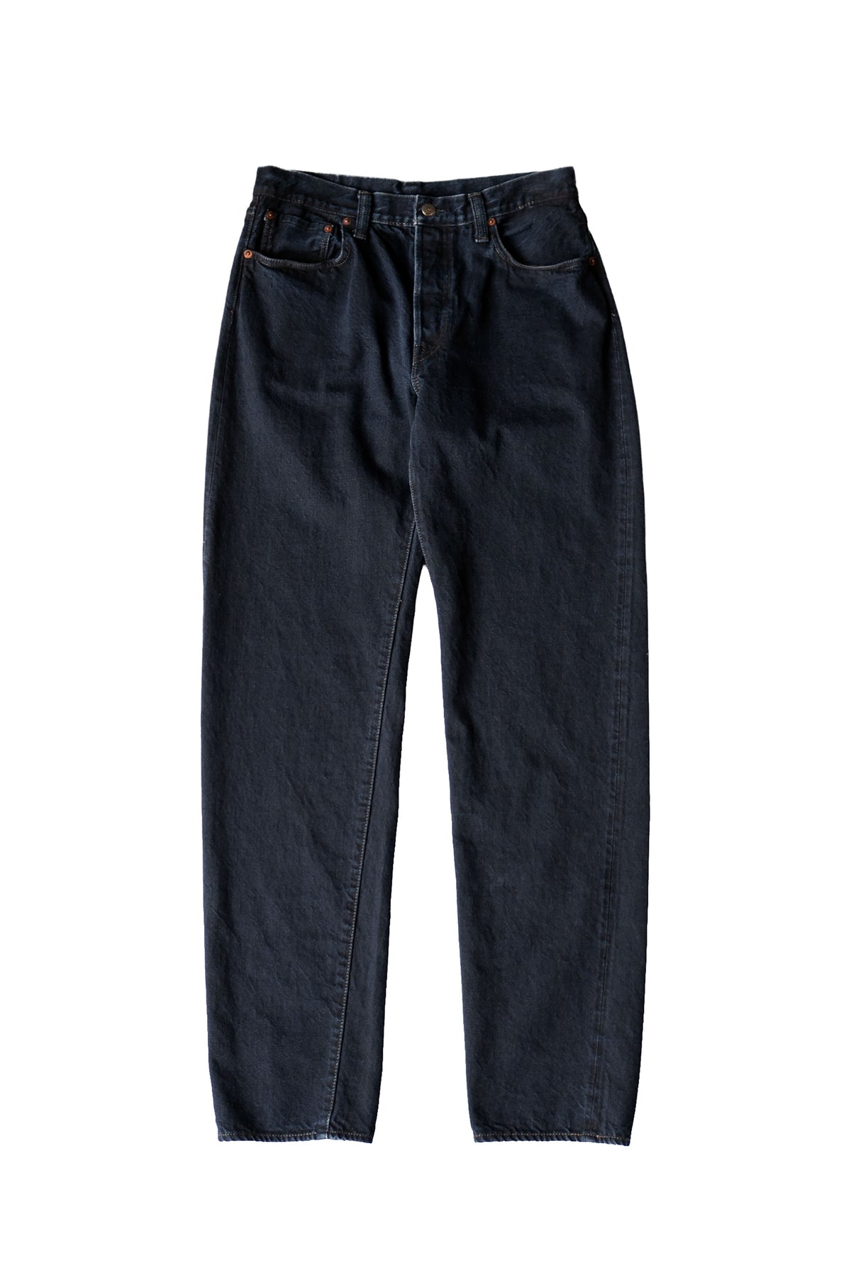 0615 13.5OZ CHARCOAL OVERDYED DENIM RELAX FIT