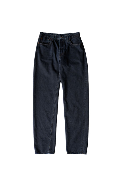 0615 13.5OZ CHARCOAL OVERDYED DENIM RELAX FIT