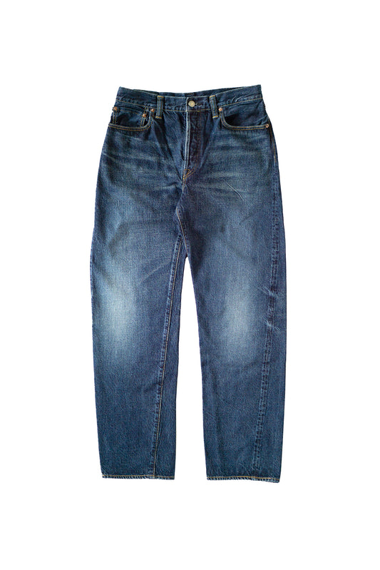 0615 13.5oz DENIM RELAX FIT BUTTON FLY 2YEARS WASHED
