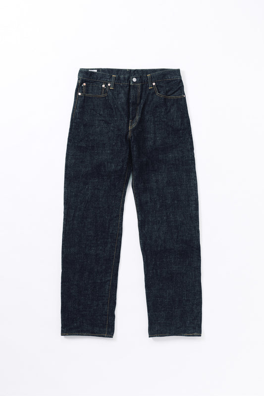 0811 15.5oz SLUB-NEP DENIM LOOSE FIT BUTTON FLY