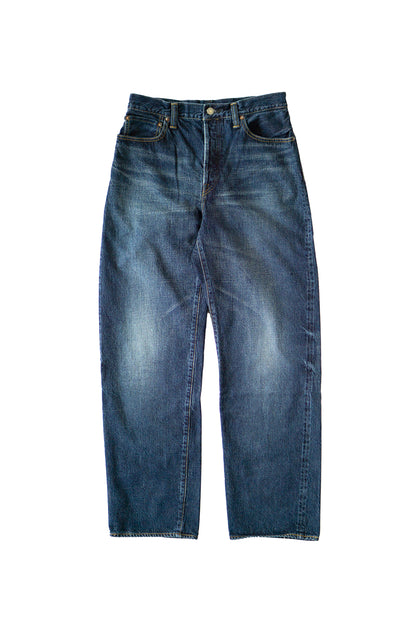 0815 13.5oz DENIM LOOSE FIT BUTTON FLY 2YEARS WASHED