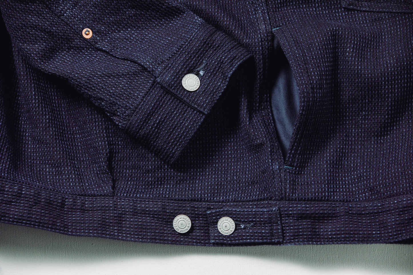 3220 12oz CUBE SASHIKO DENIM TYPE 2 JACKET