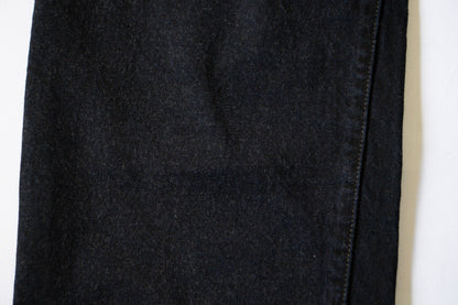 0815 13.5OZ CHARCOAL OVERDYED DENIM LOOSE FIT