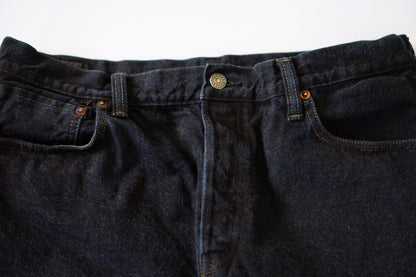 0615 13.5OZ CHARCOAL OVERDYED DENIM RELAX FIT