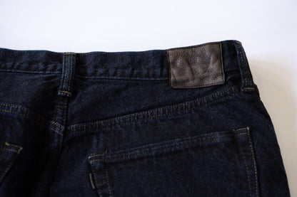 0815 13.5OZ CHARCOAL OVERDYED DENIM LOOSE FIT