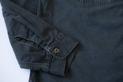 5017 5.5oz HIGH DENSITY CHAMBRAY WORK SHIRTS CHARCOAL DYED