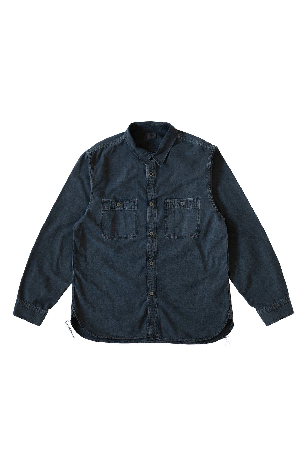 5017 5.5oz HIGH DENSITY CHAMBRAY WORK SHIRTS CHARCOAL DYED